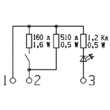 Pneutron Taster DTW "Zapfwelle gelb“ 119061