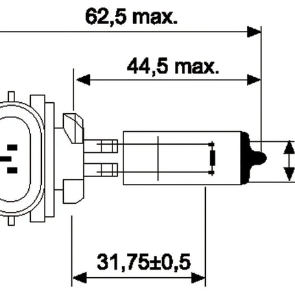 Jahn Glühlampe USA 896 12V 37.5W - 1 - Stück