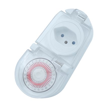 Steckdosen-Timer mech. 24 h, 30 min. Schaltabst.