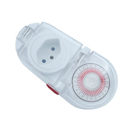 Steckdosen-Timer mech. 24 h, 30 min. Schaltabst.