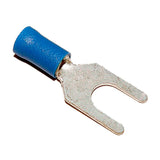 Gabel-Kabelschuhe isoliert M6 blau 120625