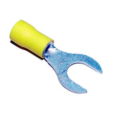 Gabel-Kabelschuhe isoliert M6 gelb 120660