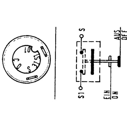 Pneutron Taster "Horn"