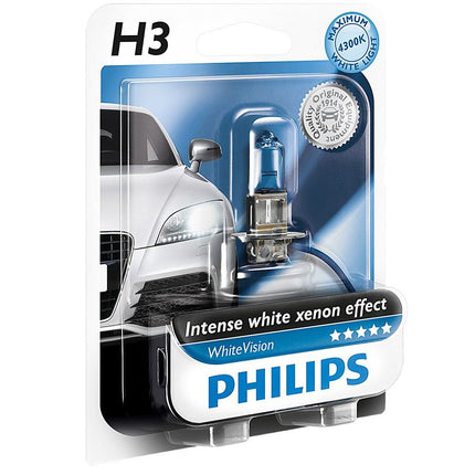 Philips Glühlampe H3 12V 55W WhiteVision - 12336WHVB - 1 - Stück Philips