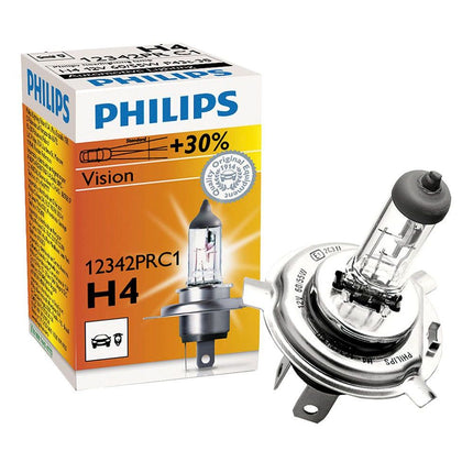 Philips Glühlampe H4 12V 60/55W Premium +30% - 12342PR - 1 - Stück Philips
