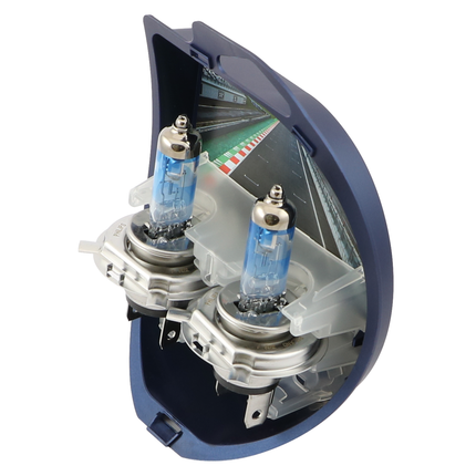 2 x Philips Glühl. H4 12 V 60/55 W RacingVision - 12342RGT - 1 - Stück Philips