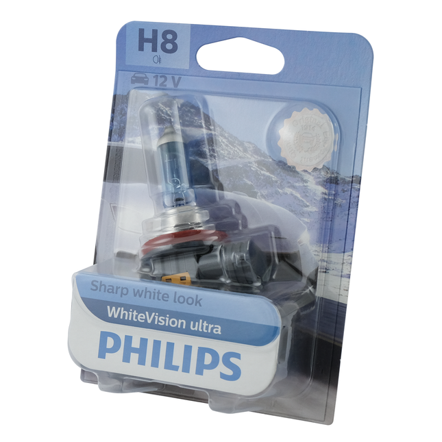 Philips Glühlampe H8 12 V 35 W WhiteVision Ultra - 12360WVUB1 - 1 - Stück Philips