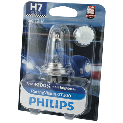Philips Glühl. H7 12 V 55 W RacingVision - 12972RGTB1 - 1 - Stück Philips
