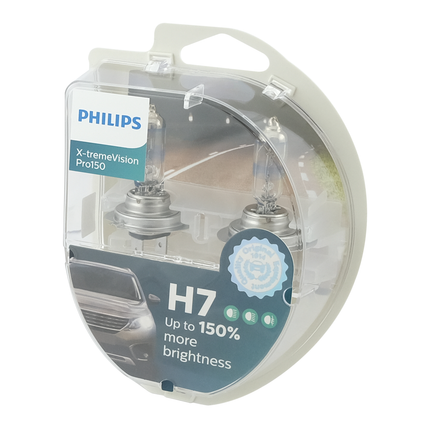 2 x Philips Glühl. H7 12 V 55 W XtremeVision Pro150 - 12972XVPS2 - 1 - Stück Philips