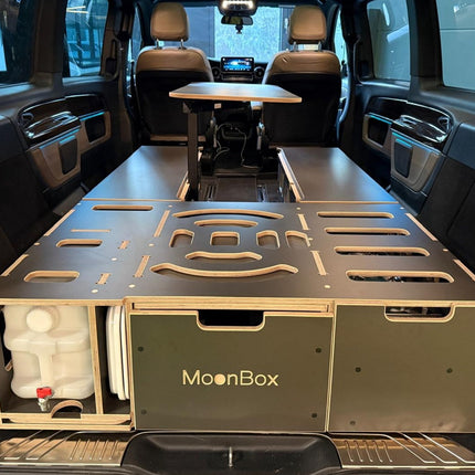 Moonbox Campingbox mit Tisch Van/Bus 115cm Modify Dunkelgrau Moonbox