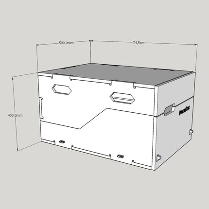Moonbox Kitchenbox - UV-Lack Moonbox