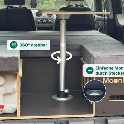 Moonbox Campingbox Minivan 115cm Modify Dunkelgrau Moonbox