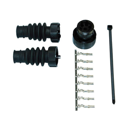 Anschlussstecker 8-pol schwarz