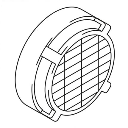Original Webasto Heizluftgitter 90mm Durchmesser für Air Top Evo Heizgeräte