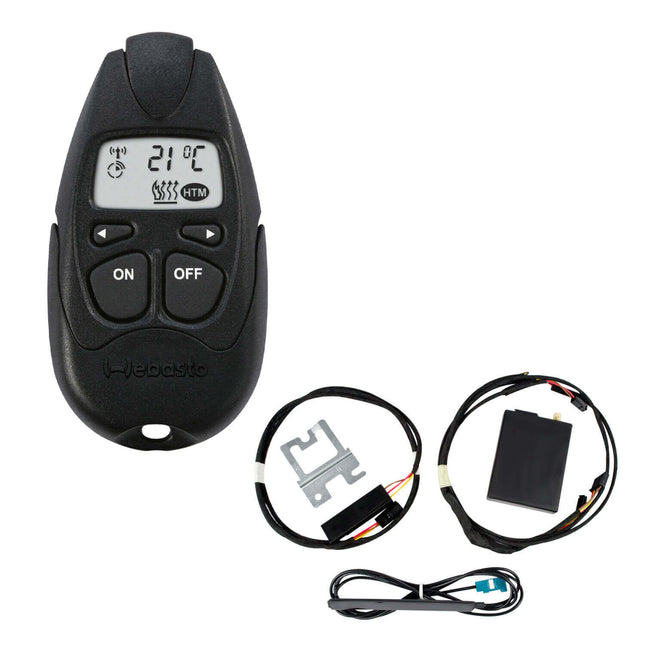 Webasto Telestart T100 HTM Komplettset: Intelligente Fernbedienung für Standheizungen mit Heizzeitmanagement