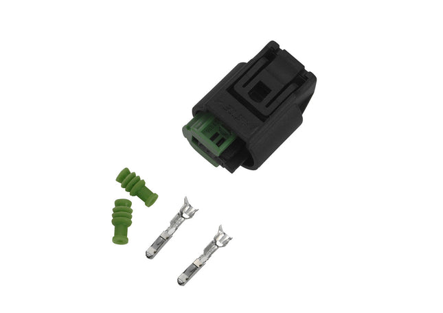 Kit Stecker 2-poliger Stecker am Kraftstoffpumpenkabelbaum, mit Anschlussmaterial, für Kraftstoffpumpe DP 42 -
