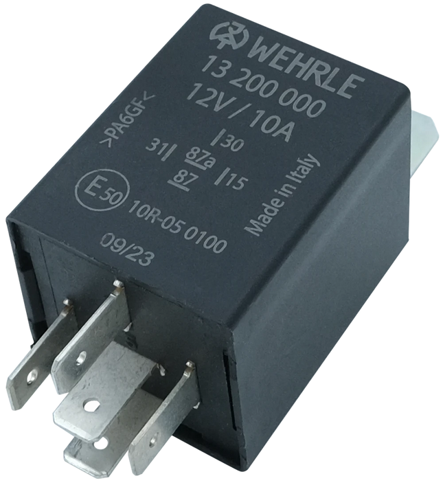 Wehrle - Multitimer Zeit- und Impulsrelais 12V 10A - 1 - Stück Hischier Auto AG