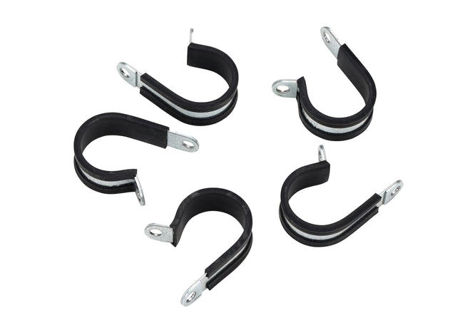 Webasto D29 Gummierte Rohrschelle 5er-Set: Chromstahl für vibrationsdämpfende Montage
