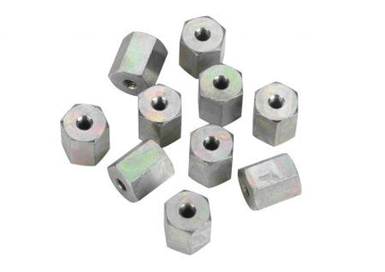 Webasto M6x20 Distanzmuttern Set: 10 Stück verzinkter Stahl für sichere Montage