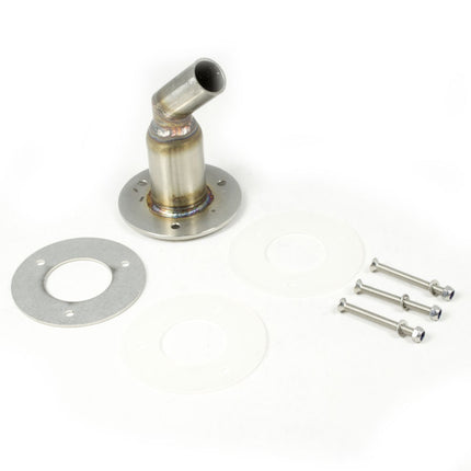 Webasto Bordwanddurchführung D 24mm gerade, doppelwandig, Edelstahl für Heizungs-Abgassysteme