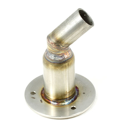 Webasto Bordwanddurchführung D 24mm gerade, doppelwandig, Edelstahl für Heizungs-Abgassysteme