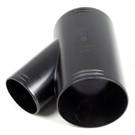 Original Webasto Heizluft-Abzweigung 90mm auf 60mm, 45 Grad Winkel, Schwarz