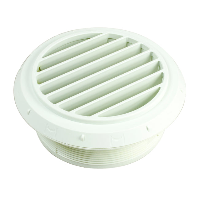 Original Webasto Heizluft-Ausströmer D 90mm 90° Winkel, weiß, robustes Kunststoff