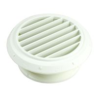 Original Webasto Heizluft-Ausströmer D 90mm 90° Winkel, weiß, robustes Kunststoff