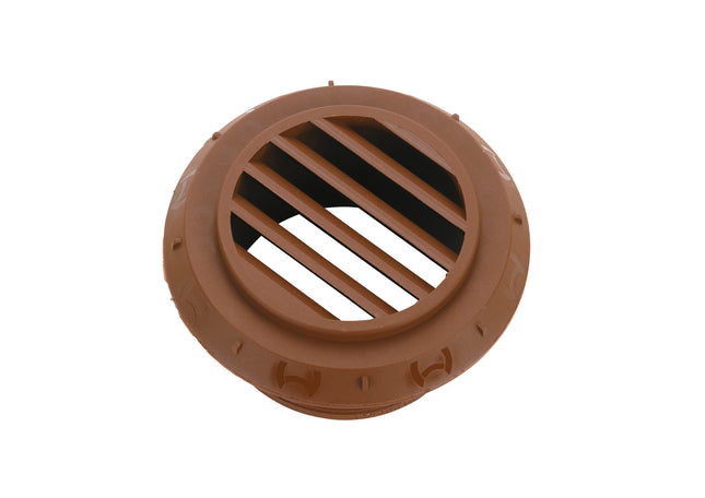 Webasto Original Warmluftausströmer 60mm 45° Winkel Braun für Heizsysteme