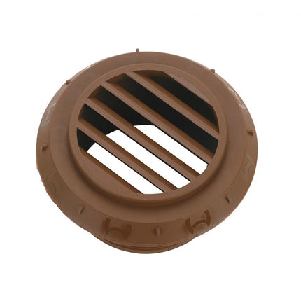 Webasto Original Warmluftausströmer 60mm 45° Winkel Braun für Heizsysteme
