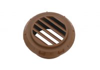 Webasto Original Warmluftausströmer 60mm 45° Winkel Braun für Heizsysteme