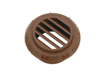 Webasto Original Warmluftausströmer 60mm 45° Winkel Braun für Heizsysteme