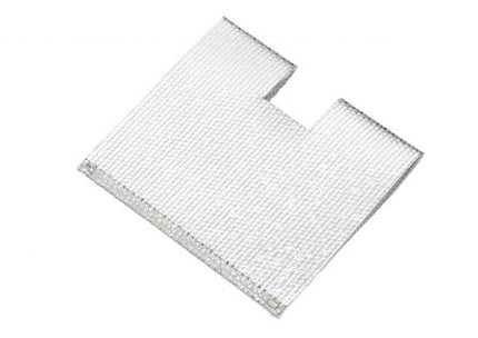 Webasto Glasgewebe-Isolierung für Abgasschalldämpfer – Reduziert Abstrahlwärme, 120mm Länge