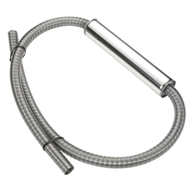 Webasto Edelstahl Gasdichter Abgasschalldämpfer D 24mm für Heizgeräte Boot Schiff