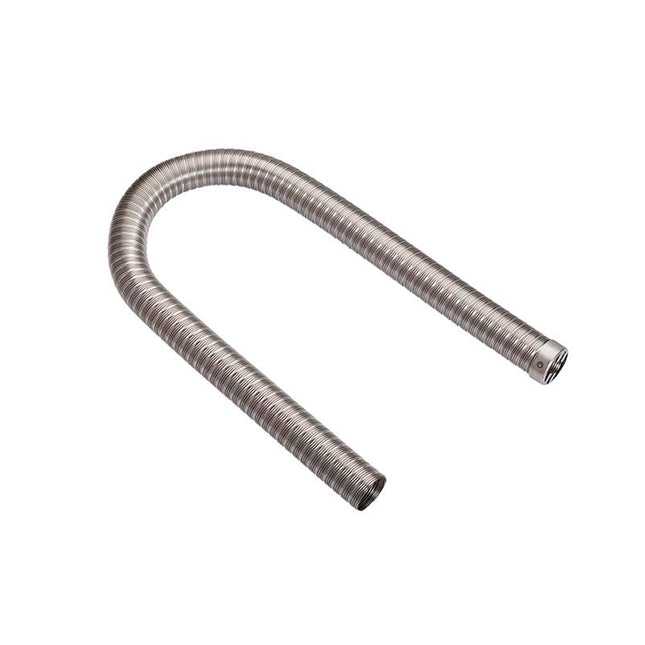 Webasto Flexrohr D38mm Edelstahl 1 Meter mit Endkappe für Standheizungen