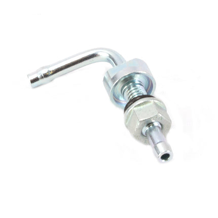 Webasto 6mm Kraftstoff-Tankentnehmer Kit 90° Winkel Kurzer Stutzen für Kunststofftanks