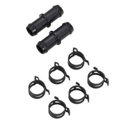 Webasto TT-Evo Wasserverbinder Kit: 2x 180 Grad Anschlüsse mit Schlauchschellen