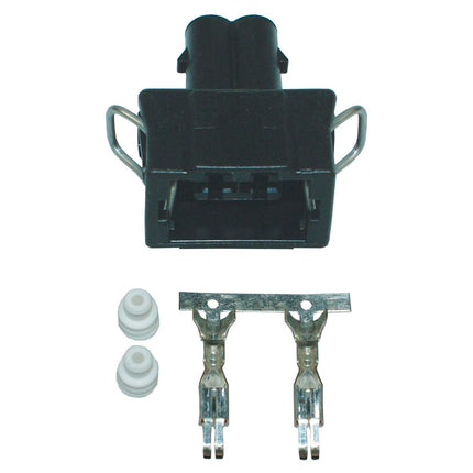 Steckergehäuse kompl. 2 pol. 12V - 133081014 - 1 - Satz Aspöck