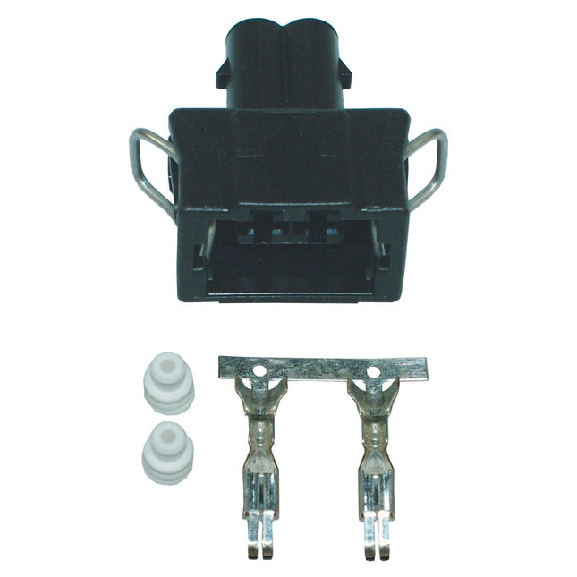 Steckergehäuse kompl. 2 pol. 12V - 133081014 - 1 - Satz Aspöck