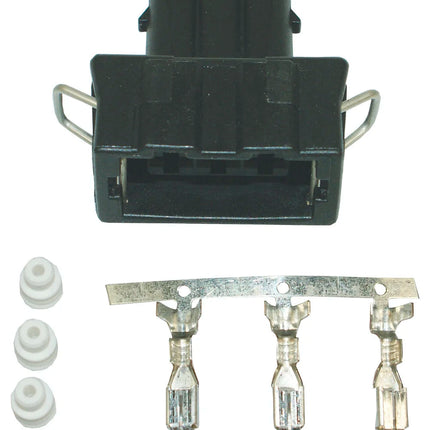 Steckergehäuse kompl. 3 pol. 12V Aspöck