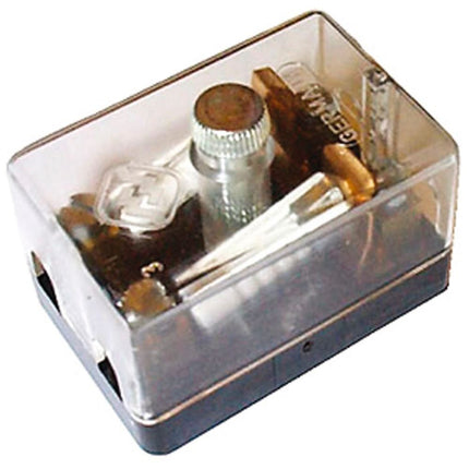 Merit Sicherungsdosen 2p. transp. Deckel