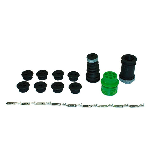 Aspöck-Stecker ASS2 7-pol grün männlich