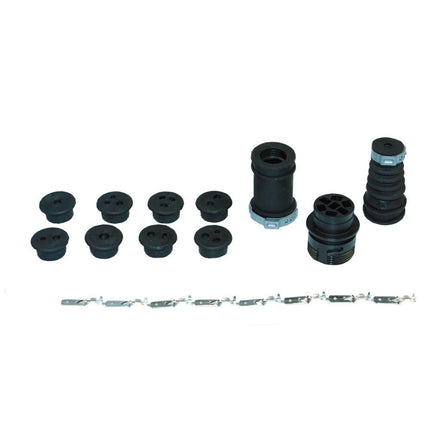 Aspöck-Stecker ASS2 7-pol schwarz männlich