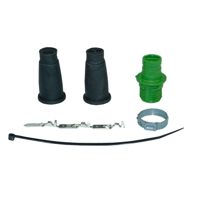 Aspöck-Stecker ASS2 2-pol grün männlich