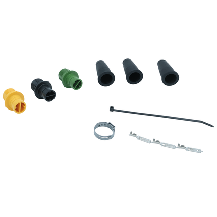 Aspöck-Stecker ASS1 + ASS2-pol gelb männlich 135625991 - Hischier Auto AG