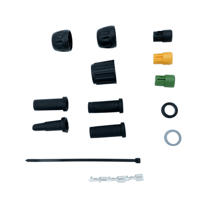 Aspöck-Stecker ASS1 & ASS2 / 2-pol gelb/grün/schwarz 135626401 - Hischier Auto AG