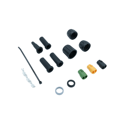 Aspöck-Stecker ASS1 & ASS2 / 2-pol gelb/grün/schwarz 135626401 - Hischier Auto AG