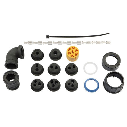 Stecker-Set 7-p. gelb ASS2 / ASS2.1 weiblich