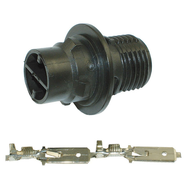 Aspöck 2-pol. Anschluss schwarz