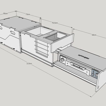 Moonbox Kitchenbox - Natur Moonbox